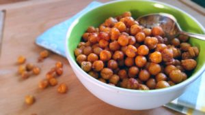 Roasted Chickpea Snack in bowl