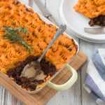 Vegan Shepherd's Pie With Sweet Potato Mash