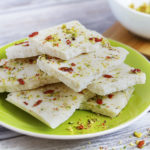 coconut bark with pistachios