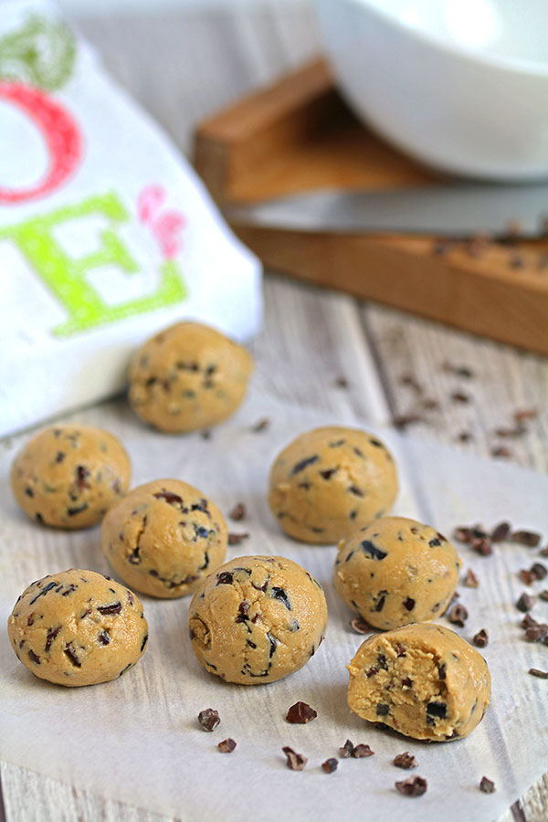 cookie dough balls