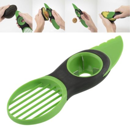OXO Good Grips 3-in-1 Avocado Slicer, Green
