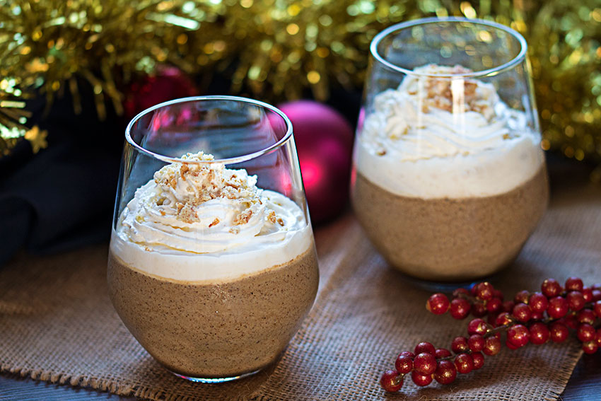 Gingerbread mousse