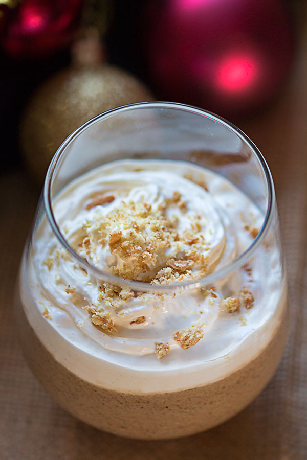 gingerbread mousse portrait