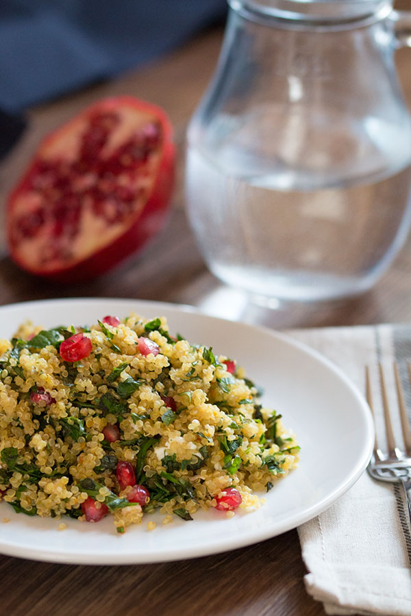 Middle Eastern Pomegranate Quinoa