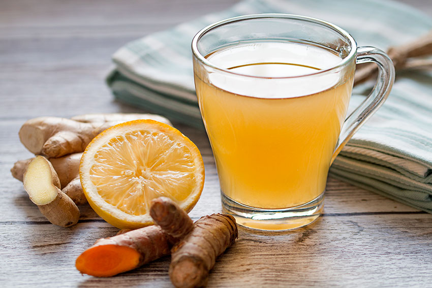 Turmeric Ginger Tea  A Natural Cold Remedy The Healthy Tart