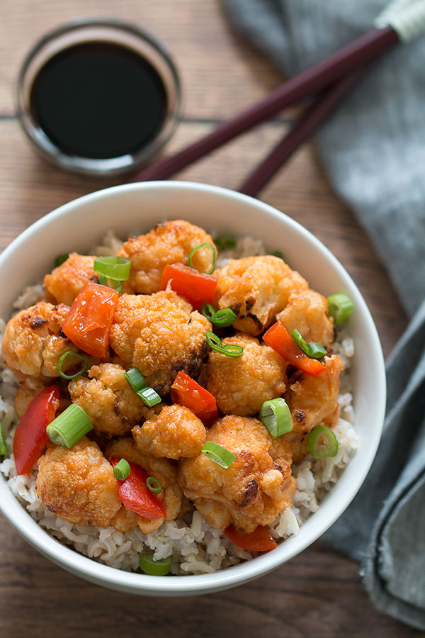 Healthy Baked Sweet And Sour Cauliflower - The Healthy Tart