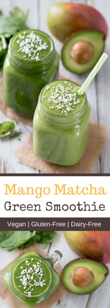 Mango Matcha Green Smoothie