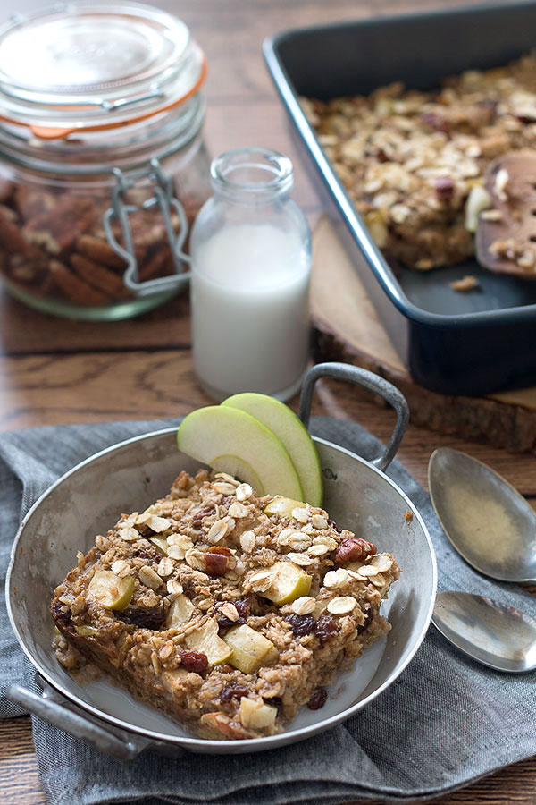 Apple & Cinnamon Baked Oatmeal With Natural Protein