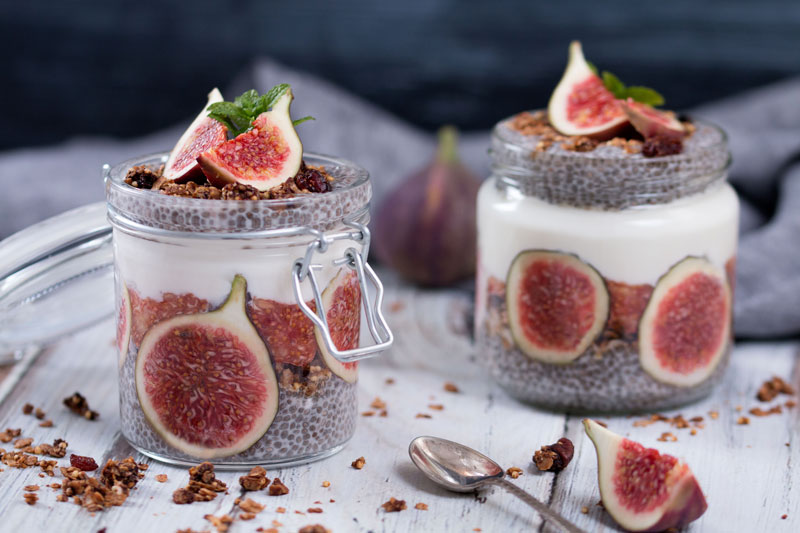 Fig Chia Pudding