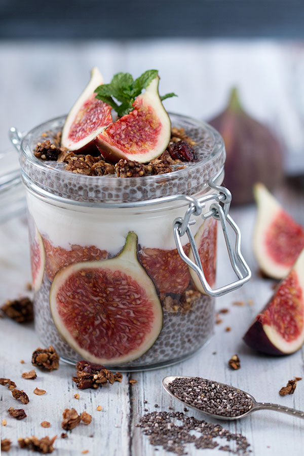 Fig Chia Pudding