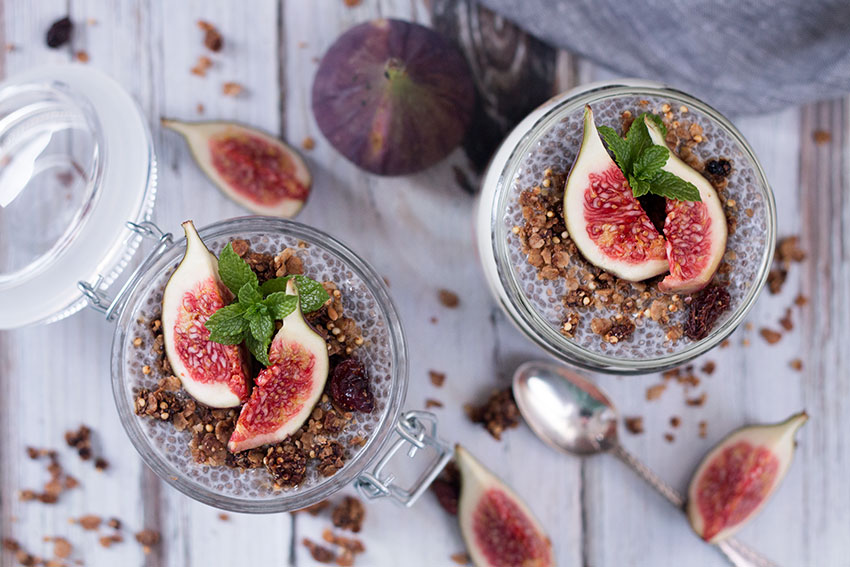 Fig Chia Pudding