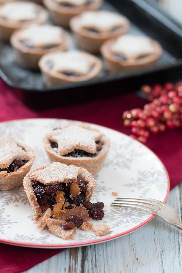 Healthier Vegan Mince Pies