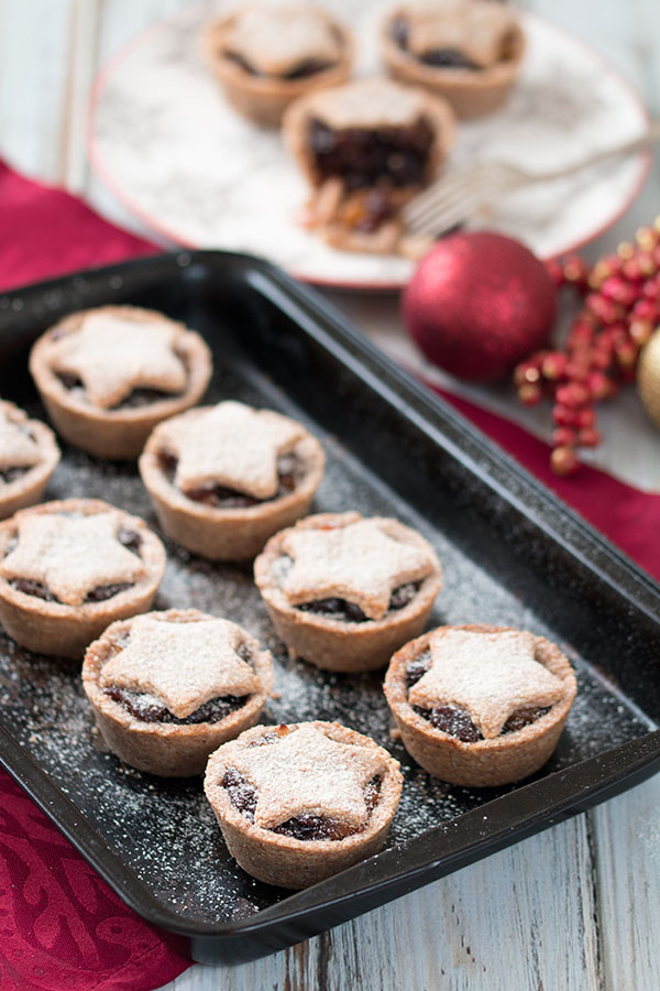 Healthier Vegan Mince Pies