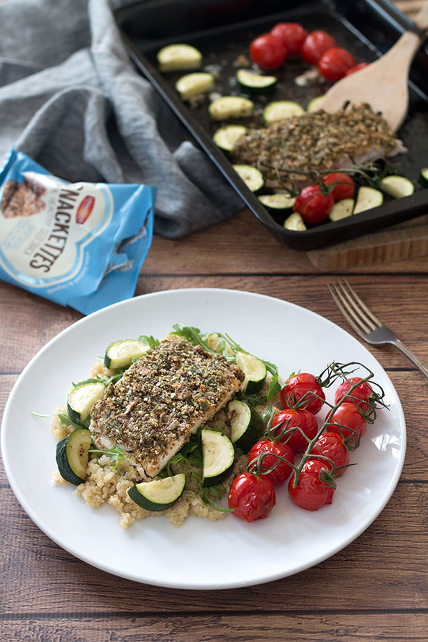 Roasted Hake With Hemp & Herb Crust