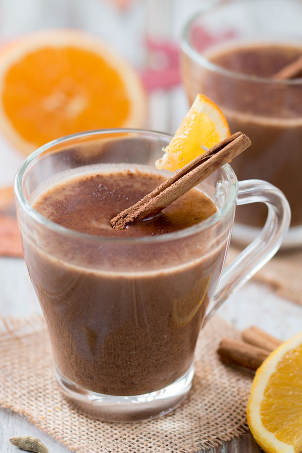 Protein Hot Chocolate With Orange