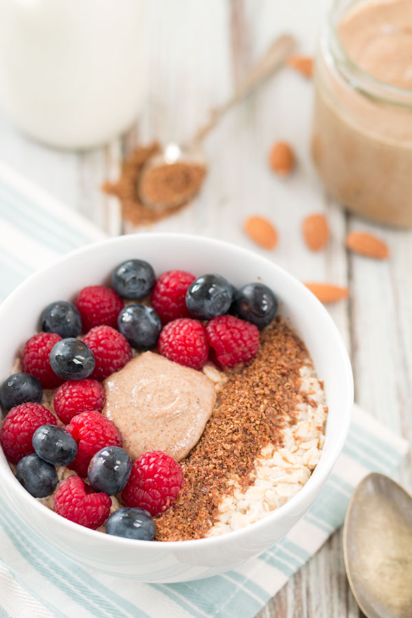 Nourishing Porridge with Berries and Seeds