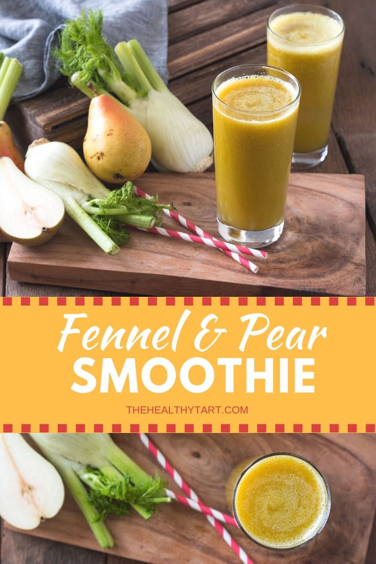 Fennel and Pear Smoothie