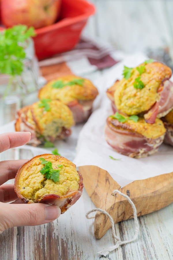 Apple and Bacon Egg Muffins