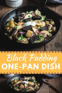 black pudding one pan dish