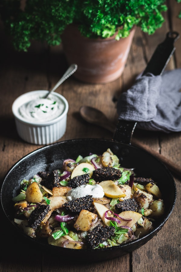 Clonakilty Black Pudding One-Pan Dish - The Healthy Tart