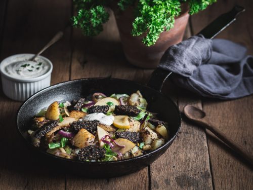 Clonakilty Black Pudding One Pan Dish