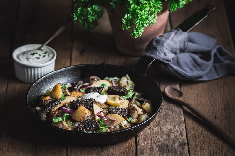 Clonakilty Black Pudding One Pan Dish