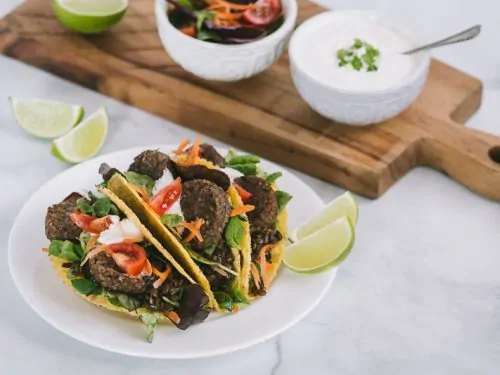 Vegan Veggie Pudding Tacos