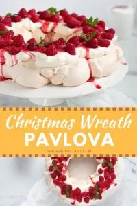 Christmas Wreath Pavlova