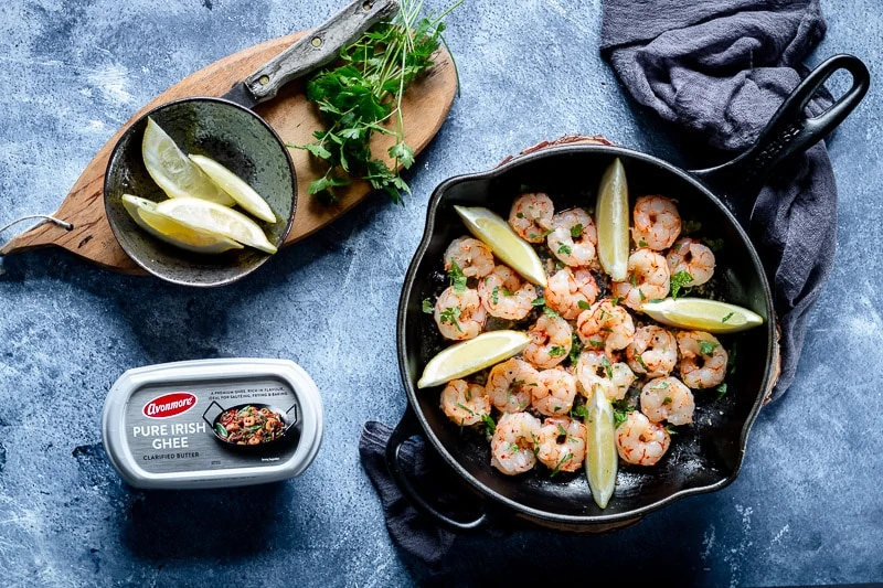 Garlic Ghee Prawns