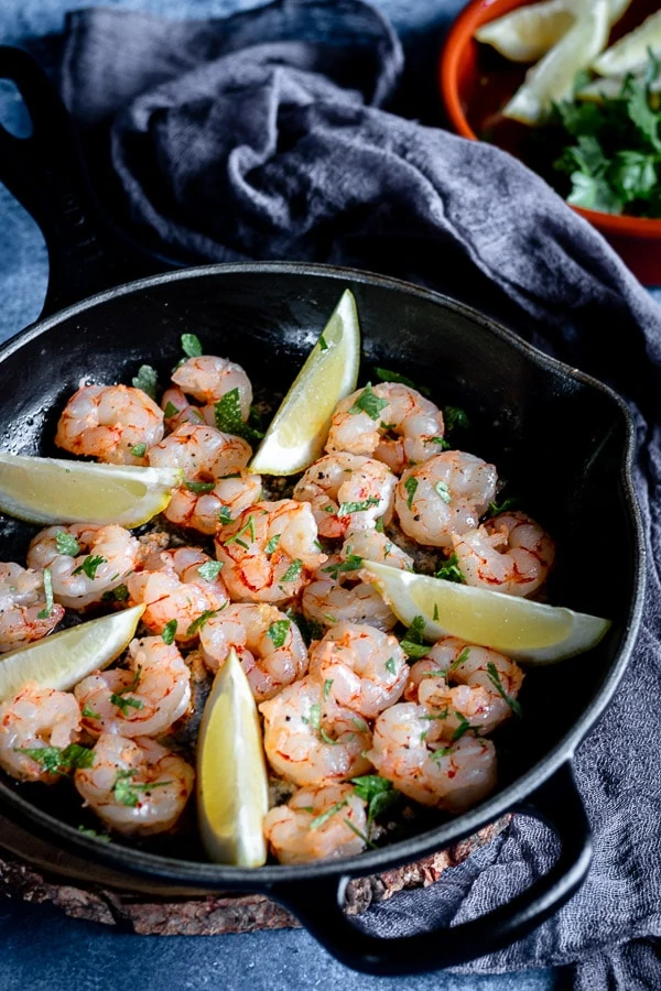 Garlic Ghee Prawns